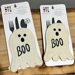 NOVOGRATZ Ghost‎ silverware holders set of 8 D2